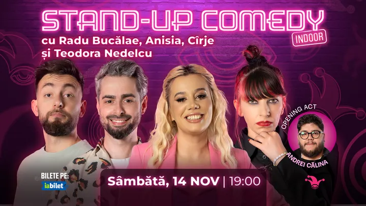 The Fool: Stand-up comedy cu Bucalae, Anisia, Cîrje și Teodora Nedelcu