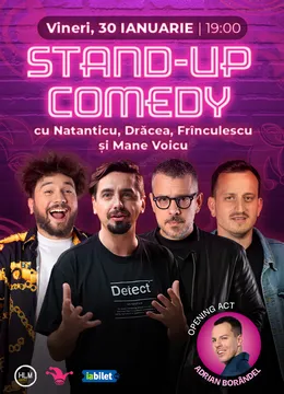 The Fool: Stand-up comedy cu Natanticu, Drăcea, Mane Voicu și Frînculescu