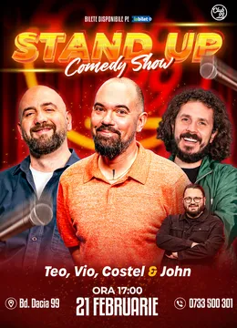 Stand-up Comedy cu Teo, Vio, Costel - John la Club 99