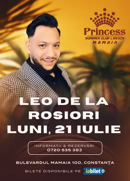 Mamaia: Concert Leo de la Rosiori