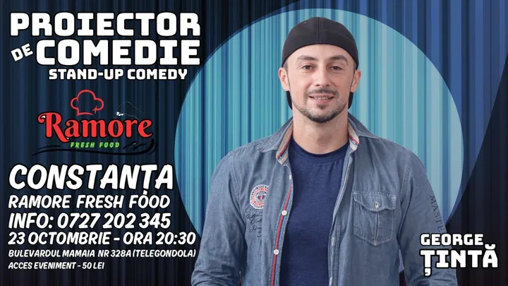 Stand-up Comedy - Proiector de Comedie cu George Țintă