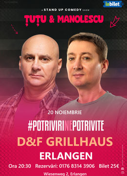 Erlangen: Stand-up Comedy - Dan Tutu si Cristi Manolescu
