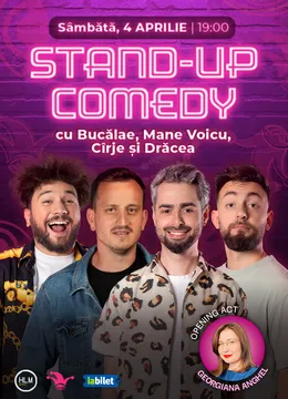 The Fool: Stand-up comedy cu Bucălae, Mane Voicu, Cîrje și Drăcea