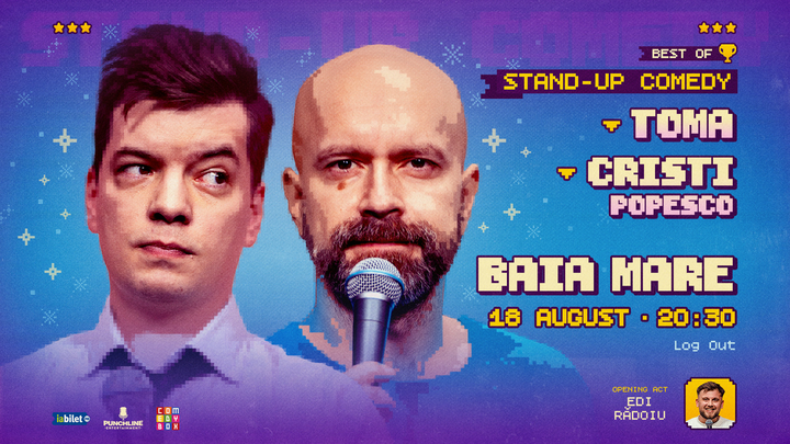 Baia Mare: Stand-up comedy - Best of Toma & Popesco
