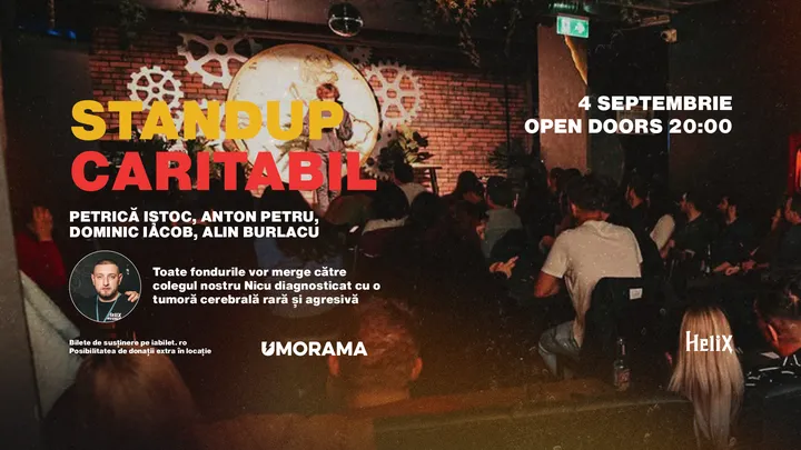 Iași: Stand-up Caritabil