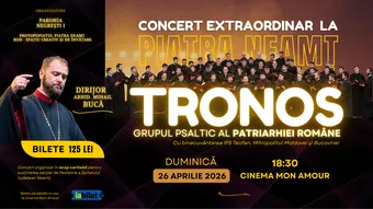Piatra Neamt:  Concert Tronos