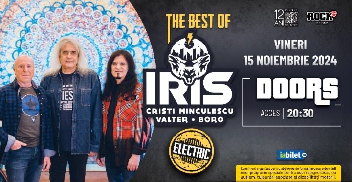 Constanta: Concert caritabil Iris - Cristi Minculescu, Walter si Boro