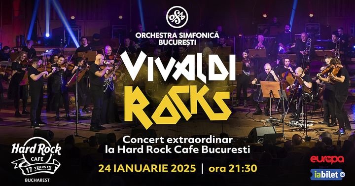 Vivaldi Rocks - Orchestra Simfonică București în concert extraordinar