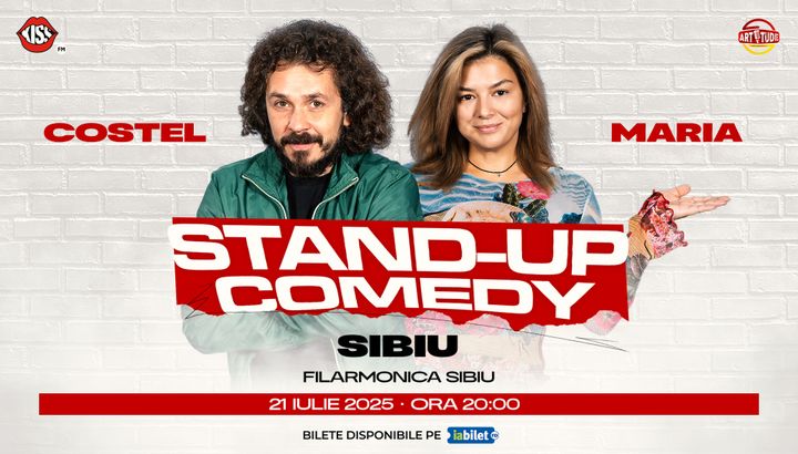 Sibiu: Costel și Maria Popovici - Stand Up Comedy Show