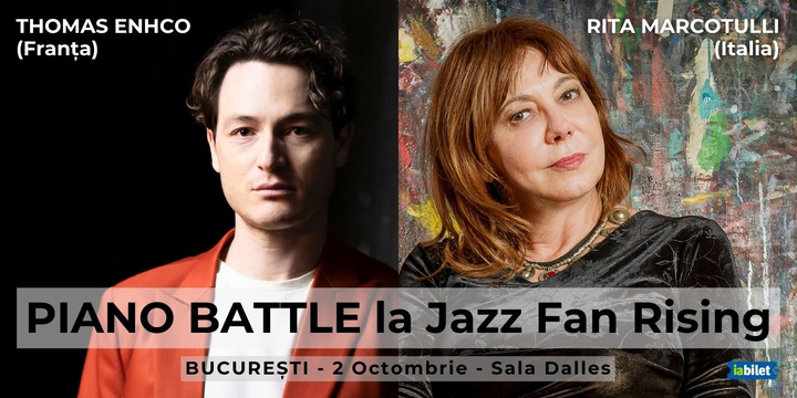 Piano Battle la Jazz Fan Rising @ Rita Marcotulli & Thomas Enhco
