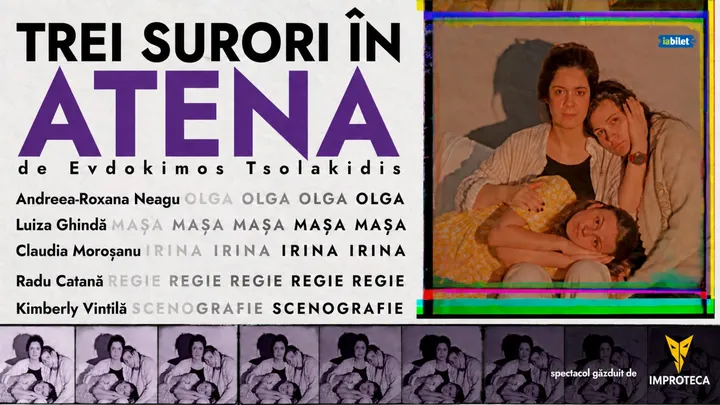 Trei surori în Atena (după Evdokimos Tsolakidis)