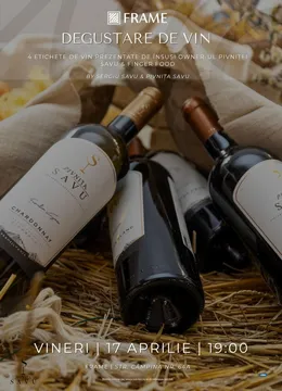Cluj-Napoca: Degustare de vin cu Sergiu Savu