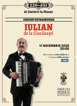 Concert extraordinar - Iulian de la Ciocanesti