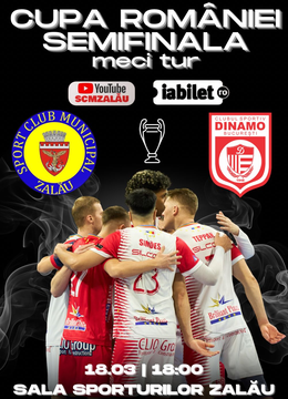Zalău: Volei | SCM Zalău – CS Dinamo București