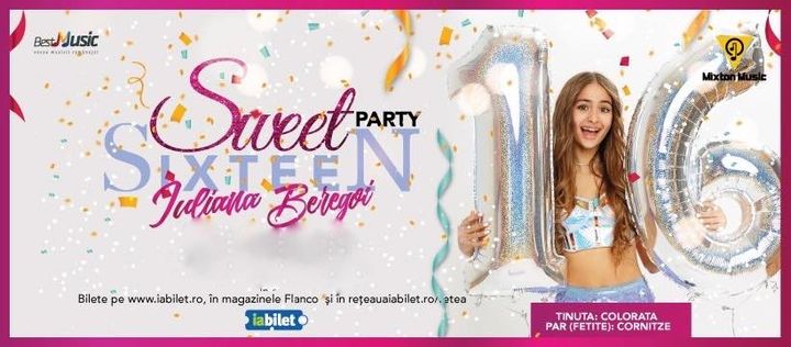 Iuliana Beregoi - Sweet 16  (live pe vStage)