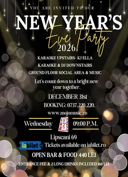 New Year's Eve 2026 @ Mojo