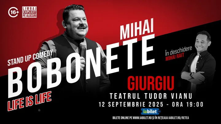 Giurgiu: Mihai Bobonete - Life is Life - Turneu National 2025