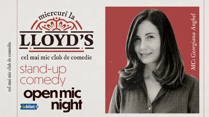 Lloyd's: Open-Mic cu Georgiana Anghel