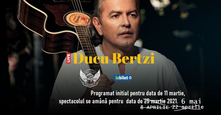 Ramnicu Valcea: Concert Ducu Bertzi in Aby Stage Bar