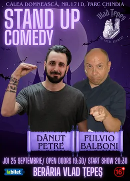 Targoviste: Stand-up comedy cu Danut si Fulvio