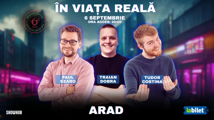 Arad: Stand-Up Comedy "In viata reala"