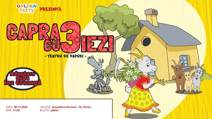 Targu Mures: Capra cu 3 iezi