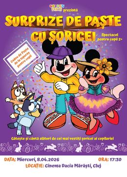 Cluj-Napoca: Surprize de Paste cu Soriceii