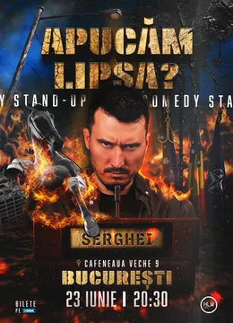 Comedy Point: Stand-Up Comedy politic cu Serghei - „Apucăm lipsa?”
