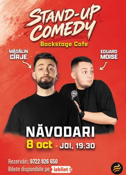 Năvodari: Stand-up comedy cu Mădălin Cîrje și Edi Moise