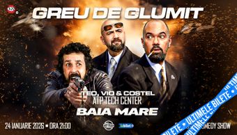Baia Mare: Greu de glumit cu Teo, Vio și Costel | Stand Up Comedy Show 2 | 21:00