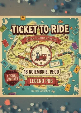 Iasi: Ticket To Ride @ Board Games Events