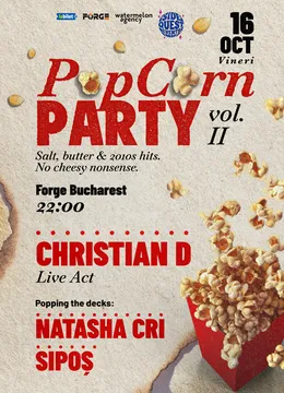 POPCORN Party • Christian D LIVE