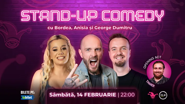 The Fool: Stand-up cu Bordea, Anisia și George Dumitru