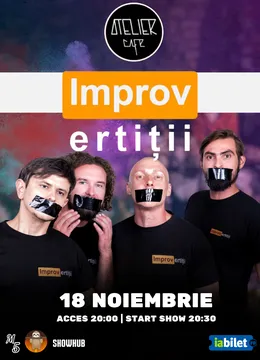 Cluj-Napoca: Show de improvizatie cu trupa Improvertitii