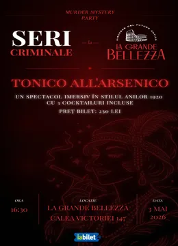 Seri Criminale x Grande Bellezza: Tonico All'arsenico