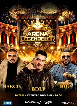 BDLP x CBX x NARCIS @ Arena Legendelor