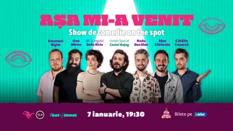 The Fool: Așa mi-a venit! | Show de comedie on the spot