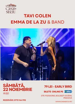 Ploiesti: Tavi Colen, Emma de la ZU & Band