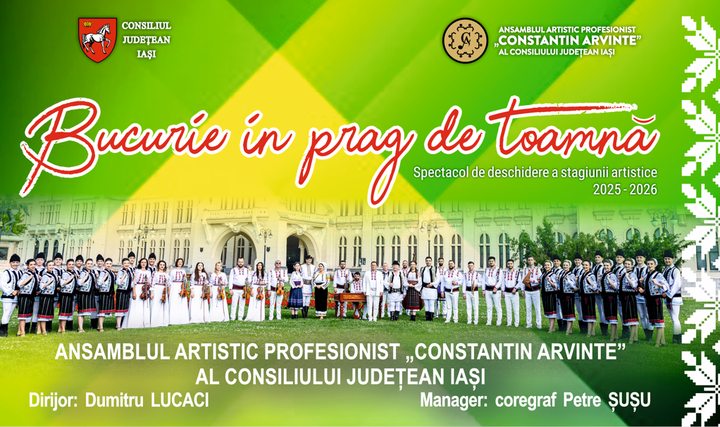 Iasi: Bucurie în prag de toamnă
