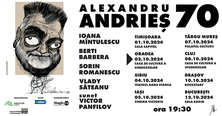 Oradea: Concert Alexandru Andries