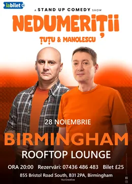 Birmingham: Stand-up Comedy - Dan Tutu & Cristi Manolescu