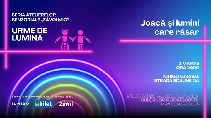 Seria Atelierelor Senzoriale „Zăvoi Mic" • Urme de Lumină