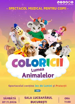 Coloricii și Lumea Animalelor
