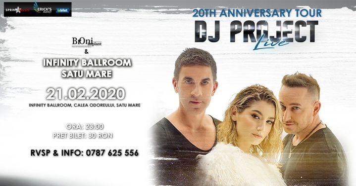 Satu-Mare: Turneu Național Dj Project 20 de ani!