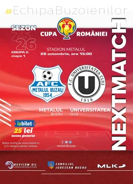 Metalul Buzău – Universitatea Cluj