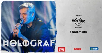 Concert Holograf la Hard Rock Cafe