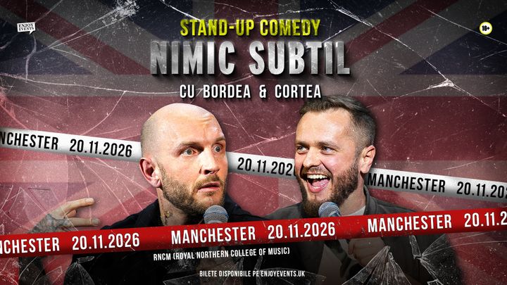 Manchester: Bordea & Cortea | RNCM Theatre | Nimic Subtil