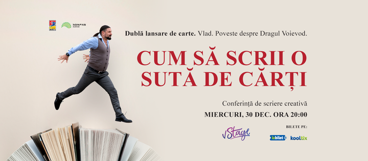 Vasile Lupasc Sfintes - ''Cum sa scrii o sută de cărți''
