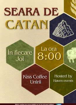 Iasi: Seara de Catan