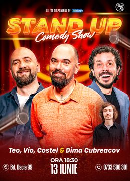 Stand-up Comedy cu Teo, Vio, Costel - Dima Cubreacov la Club 99